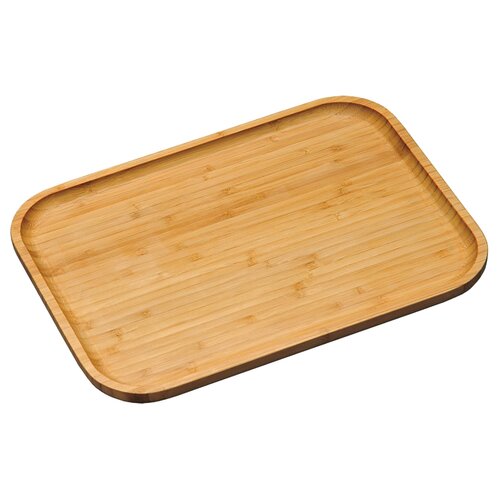 Kesper 58161 Szolgáltató tálca bambusz, 37,5 x27,5 x 2 cm
