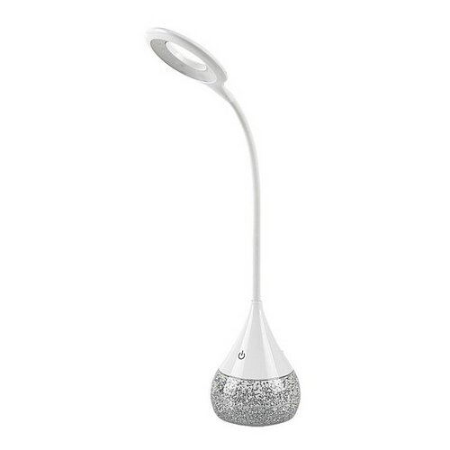 Rabalux 74248 funkcjonalna i dekoracyjna lampa stołowa LED z brokatem Vivter, 4 W, 2200 lm, IP20