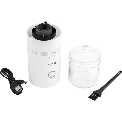 Râșniță de cafea electrică portabilă ECG KM 150 Minimo White