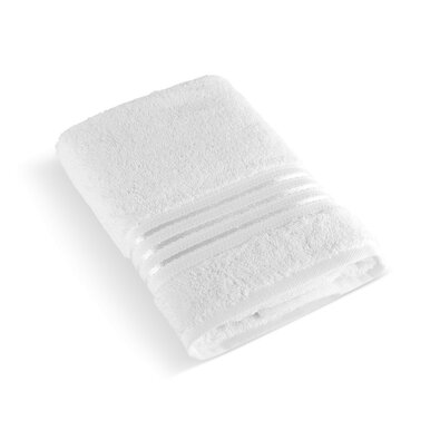 Bellatex Frotte ręcznik kolekcja Linie biały, 50 x 100 cm