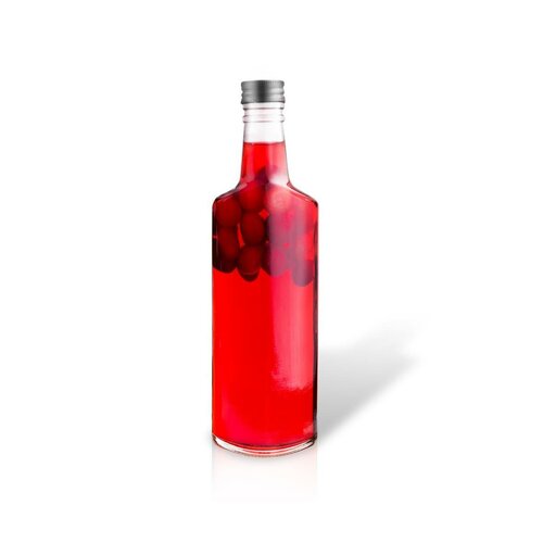 Orion Set of glass bottles with Spirit cap 0.5 l,8 pcs
