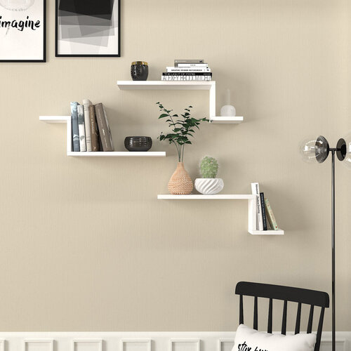Polica Lowa White, 3 kos