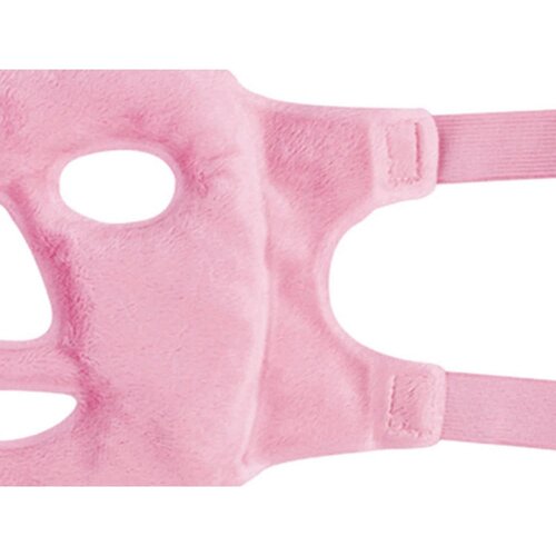 Żelowa maseczka do twarzy, różowy