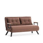 Canapea pat Sando 2 Light Brown