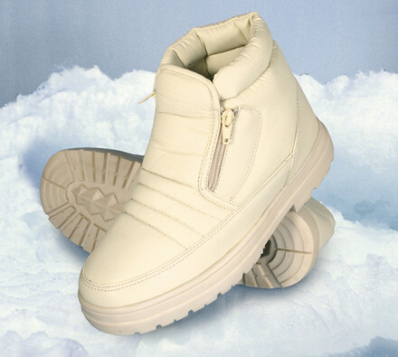 Zimní obuv Eskimo, béžová, 41