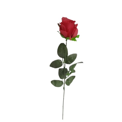 Mesterséges csokor vörös rózsák, 67 cm, 12 db termék 2. képe
