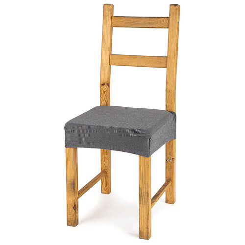 4Home Husă elastică scaun Comfort grey, 40 - 50 cm, set 2 buc