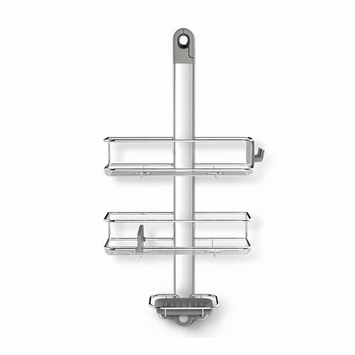 Simplehuman állítható zuhanytartó polcokkal termék 2. képe