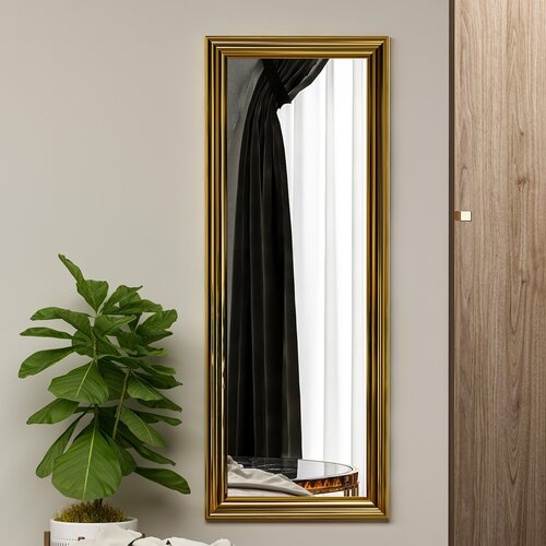 Zrcadlo Smooth Gold 40 x 105 cm