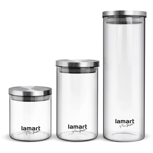 Lamart LT6025 3-delni komplet steklenih skled Peut