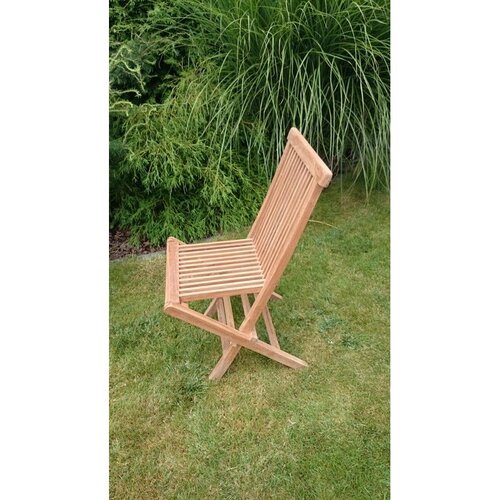 Zestaw składanych krzeseł ogrodowych Clasic teak, 2 szt.