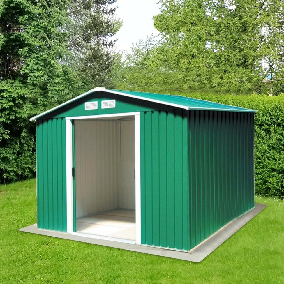 Avenberg Záhradný domček na náradie 2,4 × 2,4 m SD-X0808-H170, zelený, 2,4 x 2,4 cm