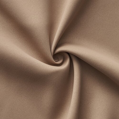 4Home Verdunkelungsvorhang mit Ringen Dublin Beige, 150 x 250 cm