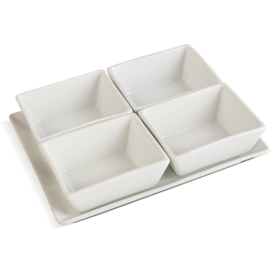 Lamart LT9220 5-dielna súprava servírovacích nádob Dine, 20 x 15,5 cm