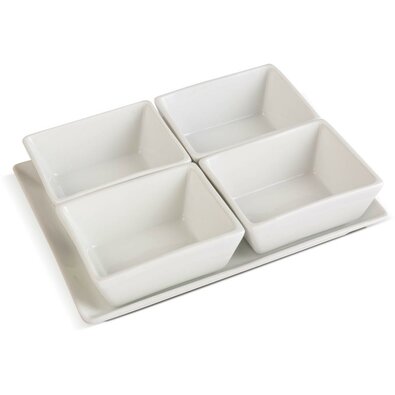 Lamart LT9220 5-dielna servírovacia súprava misiek Dine, 20 x 15,5 cm