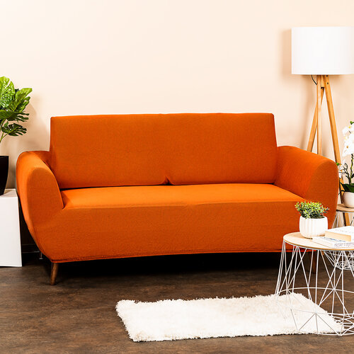 4Home Multielastični prevlek za dvojni foteljComfort terracotta, 140 - 180 cm