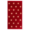 Stars törölköző, piros, 50 x 100 cm