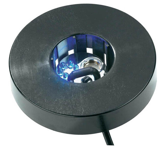 Zamgławiacz do oczka wodnego, czarny, 18 cm