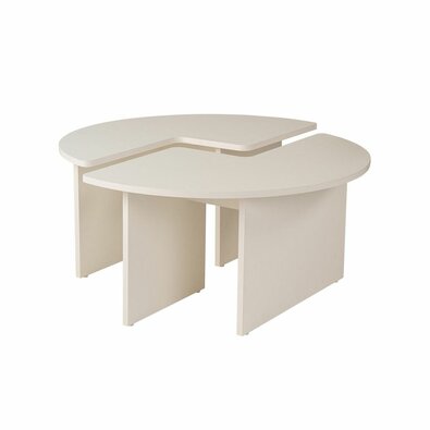 Couchtisch Moira Wood White