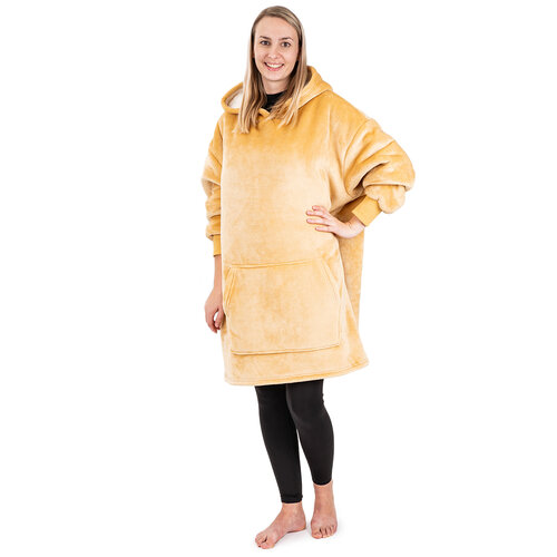4Home Mikrofleece mikina Beige, velikost L