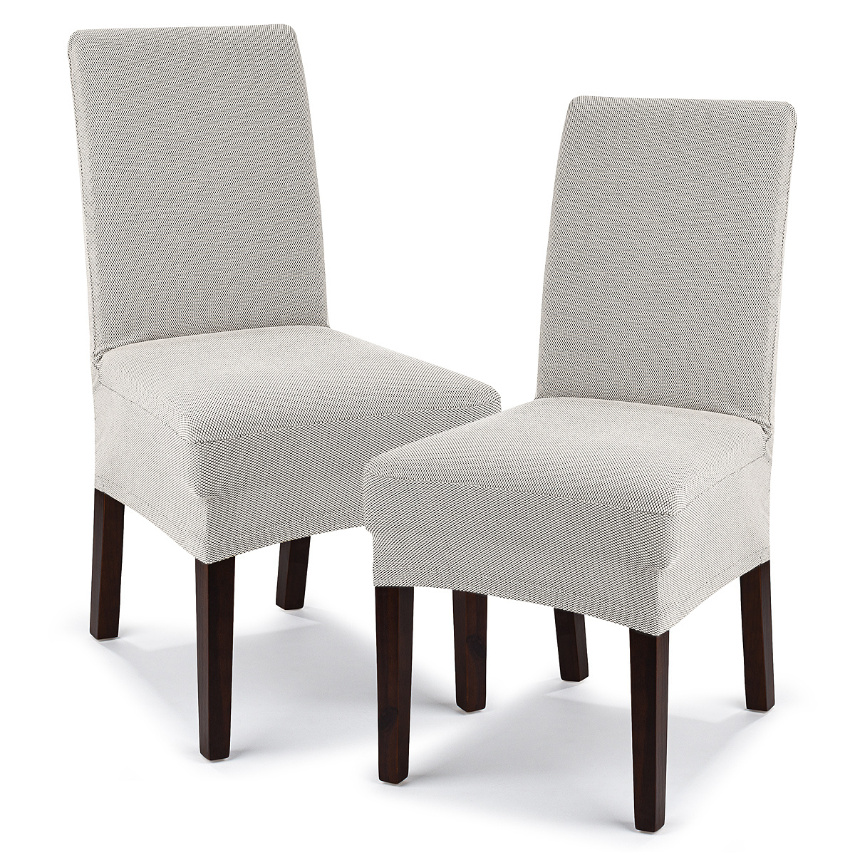 4Home Husă elastică scaun Comfort cream, 40 – 50 cm, set 2 buc 4Home imagine 2022 by aka-home.ro