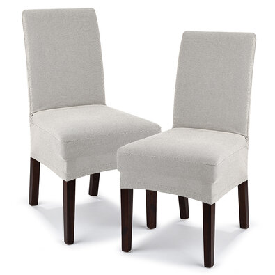 4Home Multielastični prevlek za stol Comfortsmetanova, 40 - 50 cm, komplet 2 kos