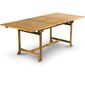 Fieldmann FDZN 4104-T Gartentisch, 150/200 x 90 cm