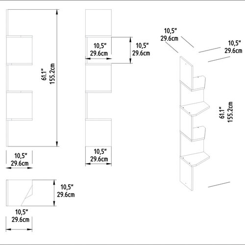 Półka Desaldo White
