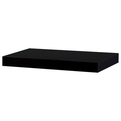 Wandregal P-023 BK WAL Wenge, 40 x 24 x 4 cm
