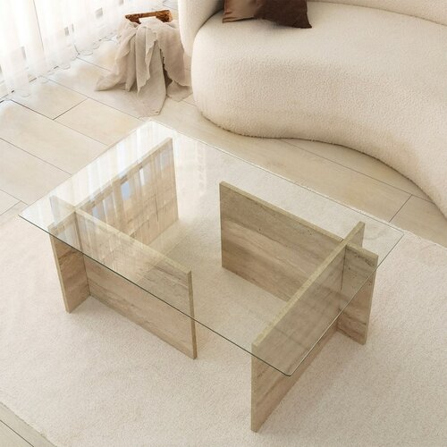 Couchtisch New Escape Travertine