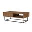 Konferenčný stolík Dale Walnut and Black