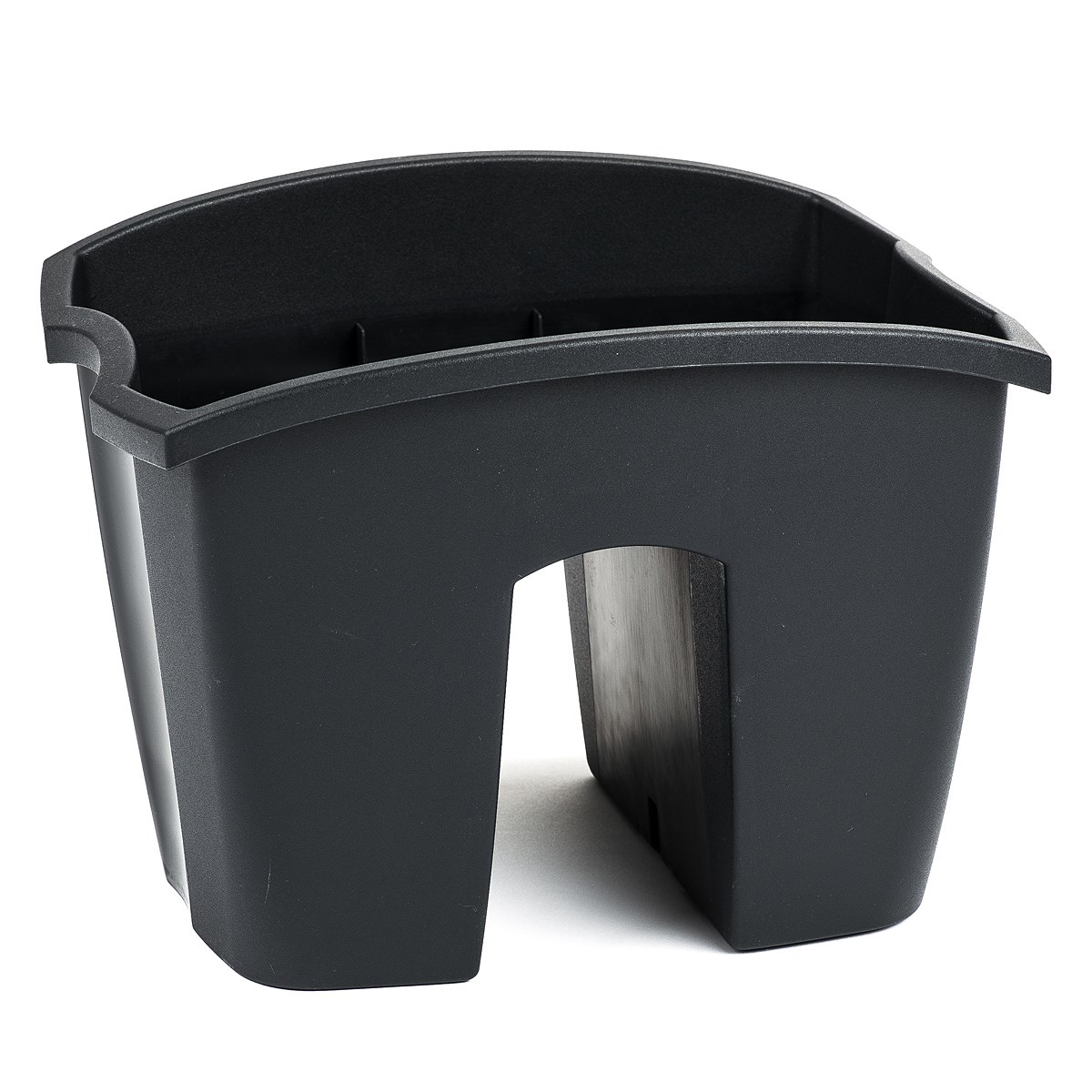 Balkónový truhlík na zábradlie Tmavo šedá 7l,