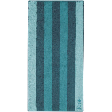JOOP! Ręcznik kąpielowy Gala Stripes Lagune, 80 x 150 cm