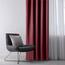Restilo Zasłona Blackout Oxford Pleat bordowy, 140 x 245 cm