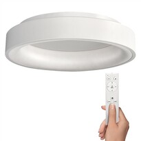 Solight WO768-W stropní LED osvetlenie Treviso s dálkovým ovládáním, bílá
