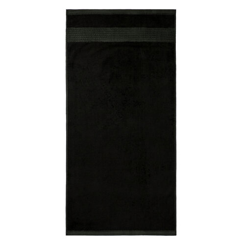 Ręcznik bambus Paris czarny, 50 x 100 cm