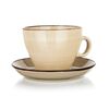 Banquet Tasse mit Untertasse PALAS, 290 ml, creme