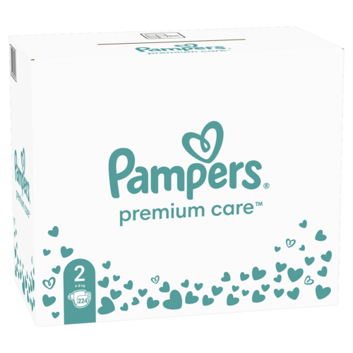Pampers Pleny Premium Care 224 ks, velikost 2