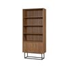 Knižnica Rea Black and Walnut
