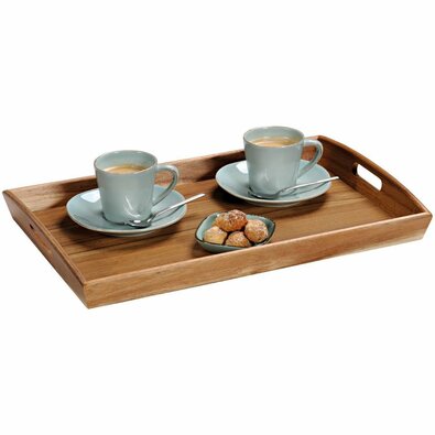 Kesper 28030 Tava de servire din lemn de salcâm,48 x 31 cm