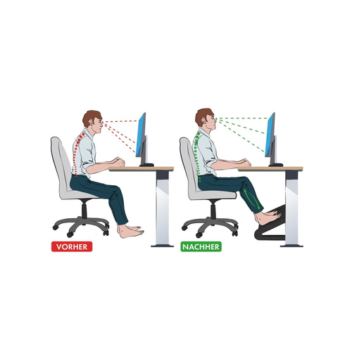 Opierka nôh s masážnymi výstupkami Vital Comfort