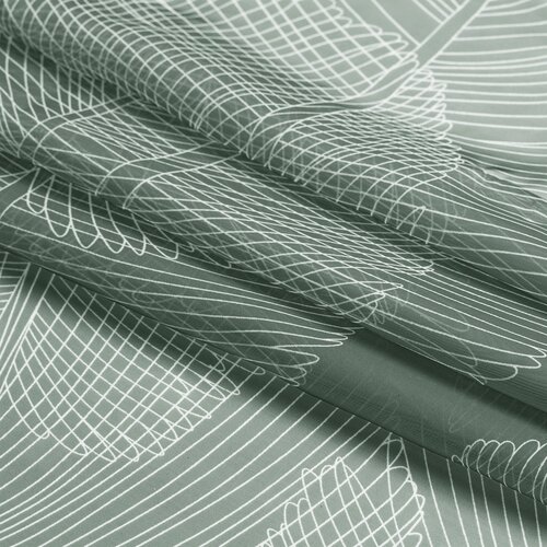 AmeliaHome Firanka Palm Eyelets, 140 x 250 cm