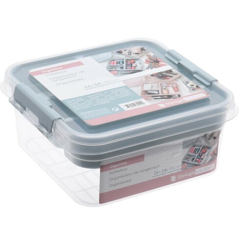 Storage Solutions Kunststoff-Organizer, 26 x 24 x 11 cm