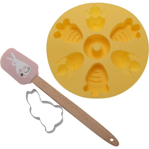 La Cucina Ostern Backset 3 Teile, Gelb