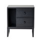 Nočný stolík Glimmer Wood Black