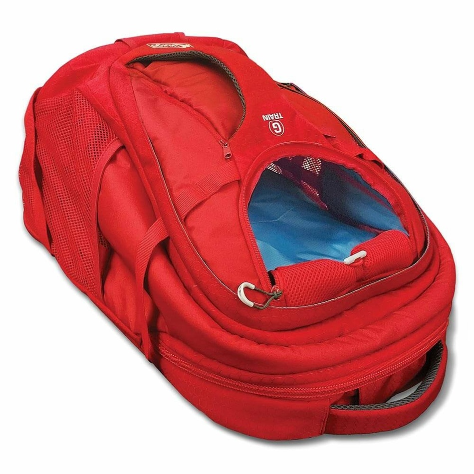 4-home kurgo g-train k9 sport hátizsák kutyának  , piros színű