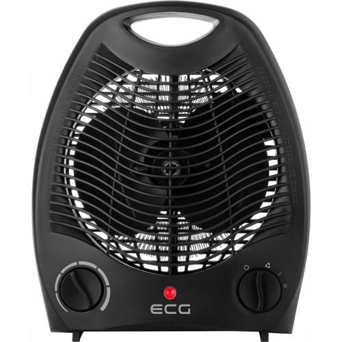 ECG TV 3030 Heat R Black teplovzdušný ventilátor, čierna