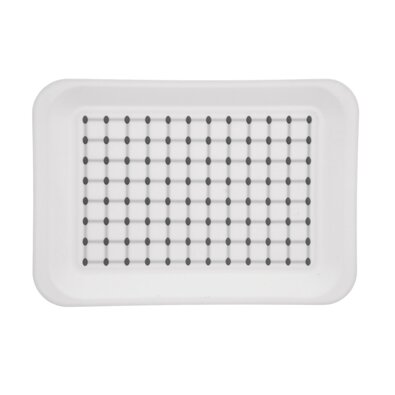 Orion Plastični pladenj 33 x 23 cm, bel