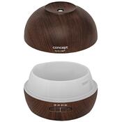 Concept ZV1006 zvlhčovač vzduchu s aromadifuzérem 2v1 Perfect air Wood, tmavé dřevo