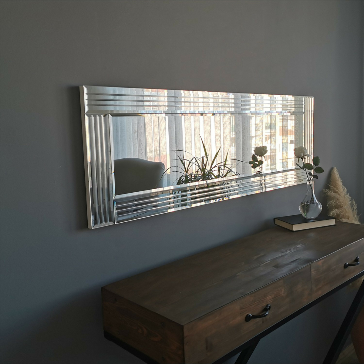 Zrkadlo Silver A 40 x 120 cm